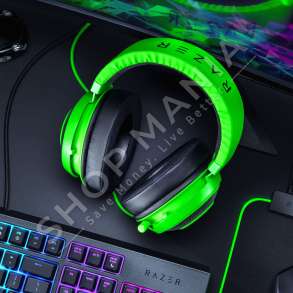 RAZER - KUFJE GAMING ME MIKROFON "ANALOG PC/CONSOLE GREEN HEADSET" - 8886419371922