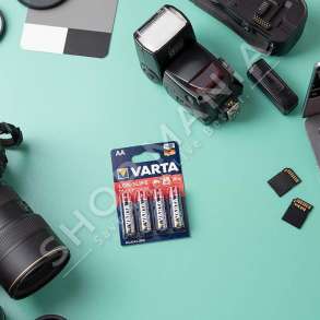 VARTA - BATERI ALKALINE LONGLIFE MAX POWER A+, 1.5V