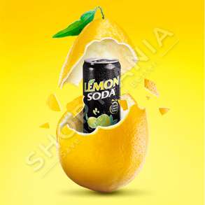 LEMON SODA - PIJE FRESKUESE E GAZUAR ME LIMON - 330ML