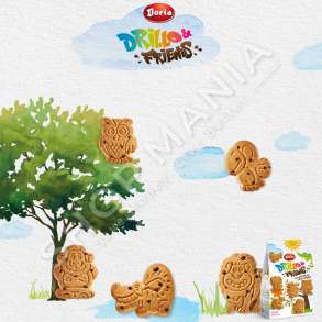 DORIA DRILLO & FRIENDS - BISKOTA ME COPEZA COKOLLATE - 350G