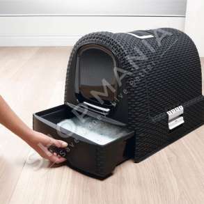 CURVER - SHTEPIZE ME THURJE PER KAFSHE SHTEPIAKE "PET LIFE RATTAN ANTHARACITE" - 3253920615008