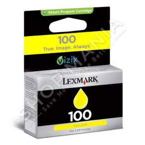 LEXMARK -  ORIGJINALE KARTUÇË ME BOJË NGJYRË E VERDHË 14N0902E 100 RRETH 200 FAQE