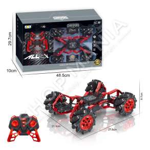 JZL - MAKINE PER FEMIJE ME TELEKOMANDE & BATERI +6VJEC "2.4G ASSEMBLE REMOTE CONTROL DRIFT CAR MECANUM-WHEELS STUNT RC TOYS"