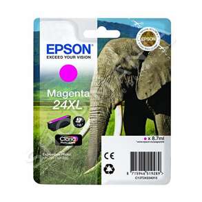 EPSON - KARTUÇË ME BOJË NGJYRË MAGENTA C13T24334010 T2433 RRETH 740 FAQE 8.7ML XL
