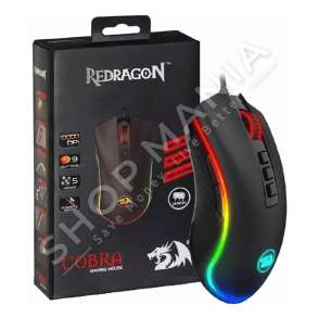 REDRAGON - MOUSE OPTIK GAMING "COBRA CHROMA M711" - 6950376750549