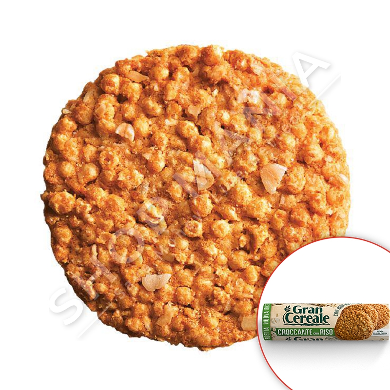 GRAN CEREALE - BISKOTA DIETIKE KROKANTE ME ORIZ INTEGRAL - 230G