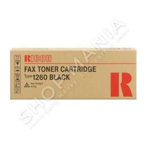 RICOH - TONER NGJYRË E ZEZË 412895 430351 RRETH 5000 FAQE TYP 1260D