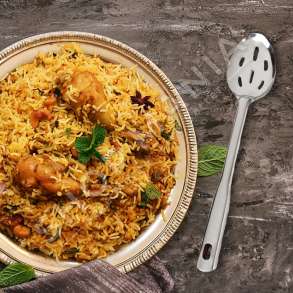 HOMESTYLE - LUGE SERVIRJE CELIK INOKSI - 36CM