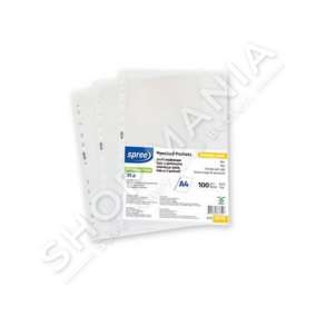SPREE - ZARF PLASTIK NE FORMAT A4 - 35MIKRON