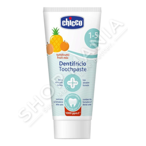 CHICCO - PASTE DHEMBESH 1-5VJEC "TOOTHPASTE FRUIT MIX FLUORIDE" - 8058664138715