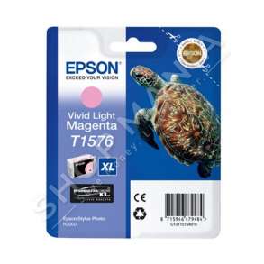 EPSON - KARTUÇË ME BOJË NGJYRË MAGENTA (E HAPUR,VIVID) C13T15764010 T1576 25.9ML