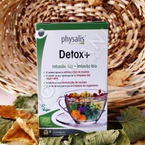 PHYSALIS - CAJ/INFUSION 100% BIMOR PER ELEMINIMIN E TOKSINAVE & PASTRIMIN E ORGANIZMIT "DETOX +" - 20 BUSTINA