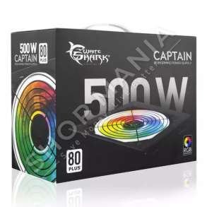 SBOX - BLLOK USHQIMI CAPTAIN 500W 80+ RGB - GPSU-W500F