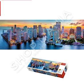 TREFL - PUZZLE ME 1000 COPE PANORAMA MIAMI AFTER DARK