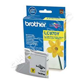 BROTHER  - KARTUÇË ME BOJË NGJYRË E VERDHË LC970Y LC-970 DERI NË 300 FAQE