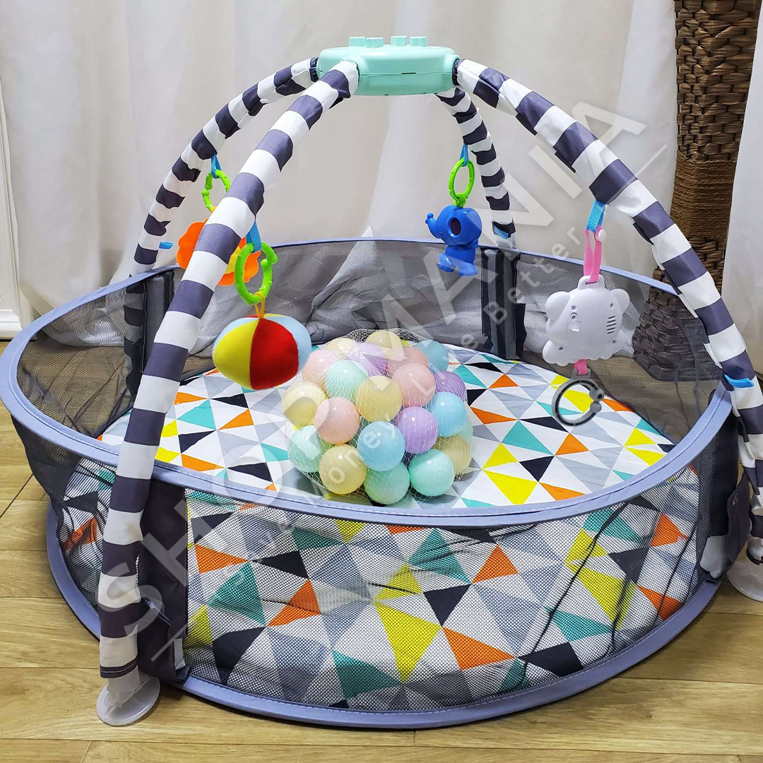 AYIN - TAPET PER FEMIJE +0 MUAJSH "BABY GYM RACK AND GAME PAD COMBO"