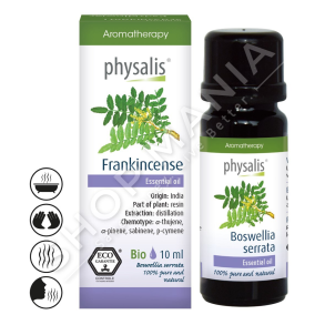 PHYSALIS - VAJ TEMJANI PER QETESIMIN E TRAKTIT RESPIRATOR 10ML "FRANKINCENSE BOSWELLIA SERRATA"