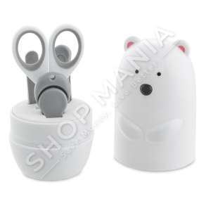 CHICCO - SET MANIKYRI +0MUAJSH "BABY MANICURE SET POLAR BEAR" - 8058664143221