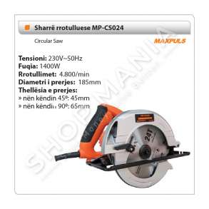 MAXPULS - SHARRE ME DISK 1400 W CS - 024