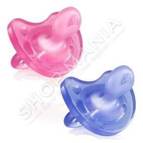 CHICCO - BIBERON FALLCO SILIKONI 2COPE/6-16MUAJSH "SOOTHER SOFT PACIFIER PINK-PURPLE" - 8058664080793