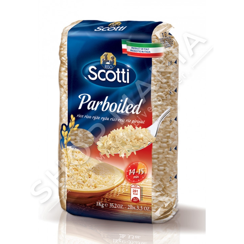SCOTTI - ORIZ PARBOILED  "KOKERR GJATE" - 1 KG