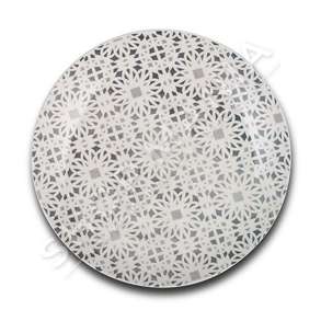 NAVA -PJATE PORCELANI Ø25CM "MAIOLICA GREY" - 5205746137064