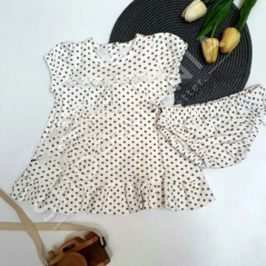 VESHJE PER FEMIJE 0-12 MUAJ (FUSTAN+MBATHJE) - BA-52