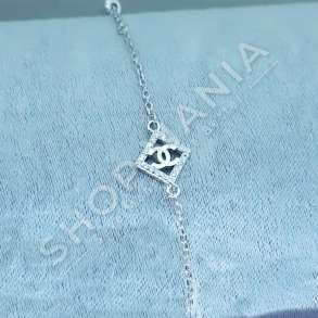 BYZYLYK ARGJEND ME GUR ZIRKONI "DIZAJN CHANEL" - DHA-BL2.6-249