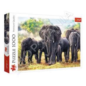 TREFL - PUZZLE ME ELEFANTE +12VJEC/1000COPE "PUZZLE TREFL ELEPHANTS 1000PCS" - 5900511104424