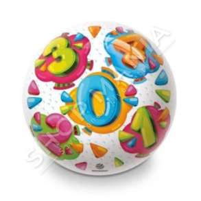 MONDO - TOP 14CM "PLAY BALL ALPHABET & NUMBERS" - 8001011063840