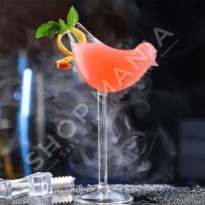 EURO IDEA - GOTE KOKTEJLI NE FORME ZOGU 150ML - Q1027