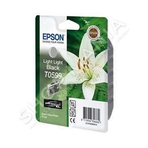EPSON - KARTUÇË ME BOJË NGJYRË E ZEZË SHUMË E HAPUR C13T05994010 T0599 13ML