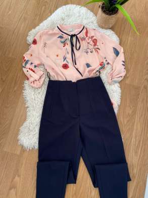 PANTALLONA KLASIKE ME PRERJE TE DREJTE ALD-33