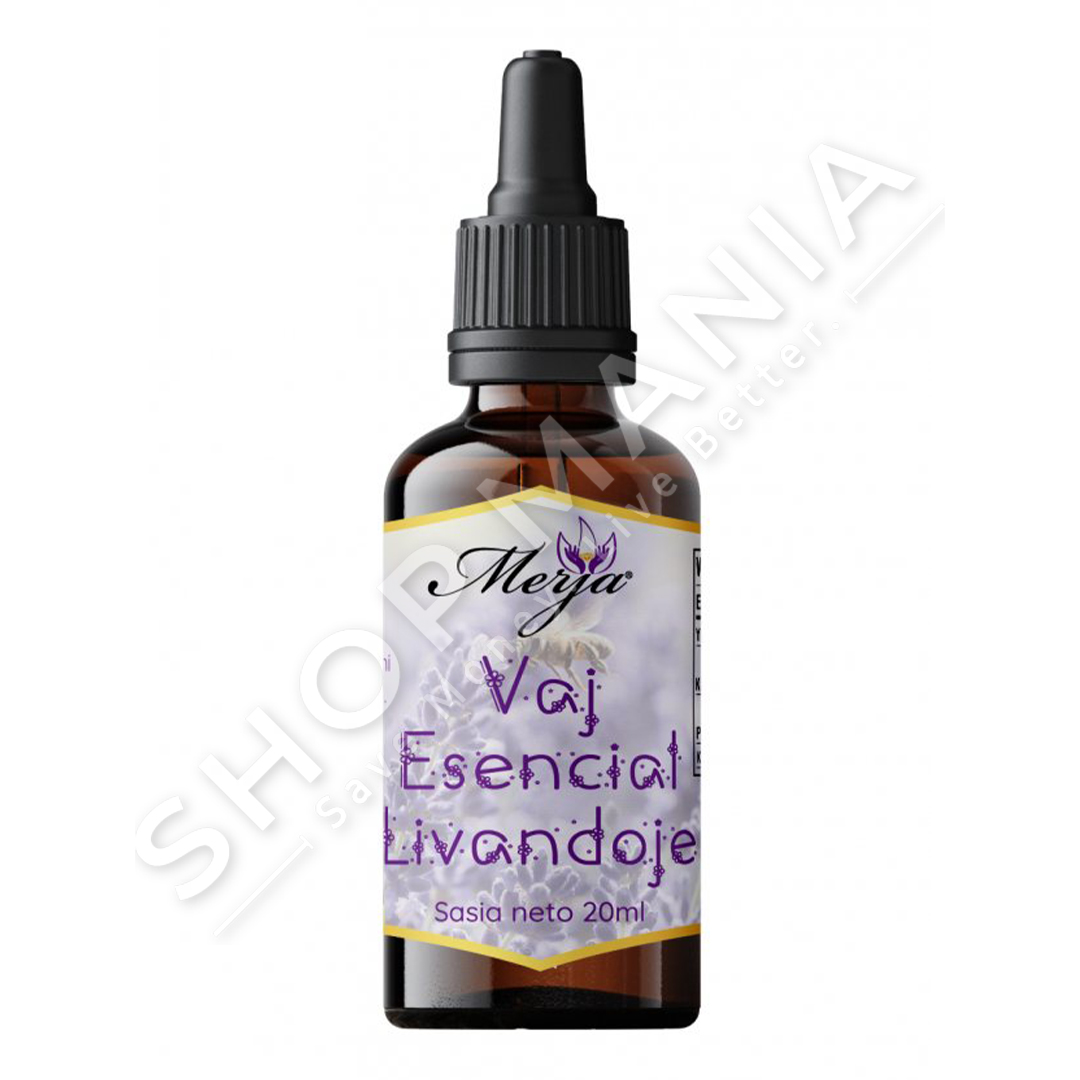 MERJA - VAJ ESENCIAL  LIVANDO "100% BIO-NATYRAL" - 20ML