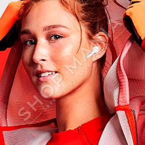 QCY - KUFJE WIRELESS "EARPHONES WIRELESS BLUETOOTH QCY T5 TWS EARBUDS 5.1 ENC IPX5 SPEAKER 6MM WHITE" - 6957141406274