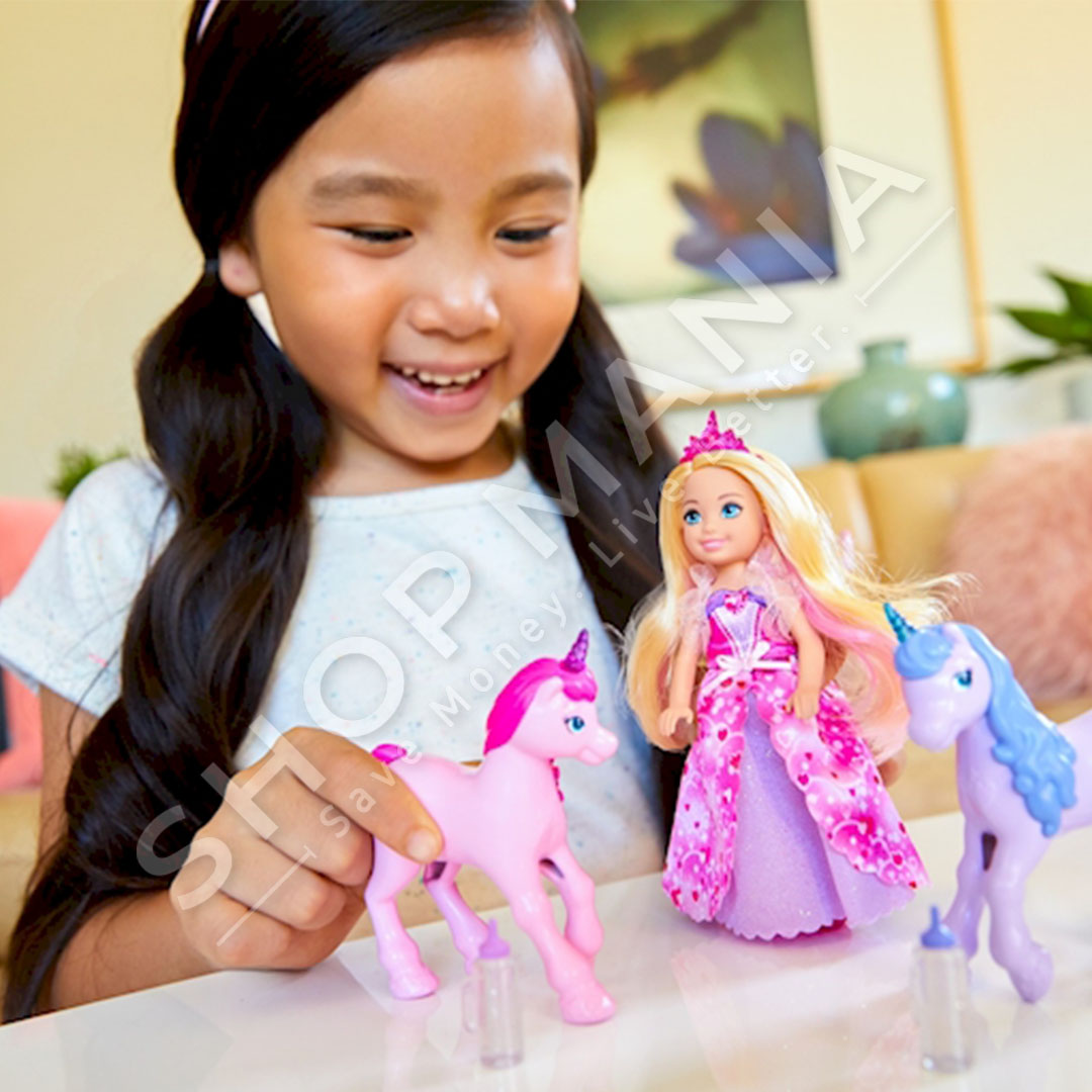 MATTEL - KUKULL BARBIE ME 2 NJEBRIRESHA, +3 VJEC