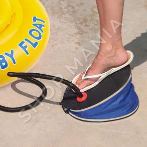 INTEX - POMPE FRYRESE 30CM "HIGH OUTPUT AIR PUMP FOOT PUMP" - 68610