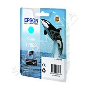 EPSON - KARTUÇË ME BOJË NGJYRË E KALTËR C13T76024010 T7602 RRETH 2200 FAQE 25.9ML ULTRACHROME HD