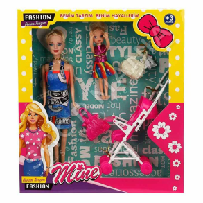 KUKULLA MINE ME FEMIJEN E SAJ & KARROCE +3 VJEC "BENIM TARZIM FASHION" - NZM-110