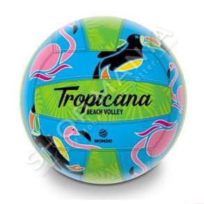MONDO - TOP PLAZHI PER VOLEJBOLL +13VJEC/23CM "PLAY BALL BEACH VOLLEY TROPICANA (SIZE 5)" - 8001011020287