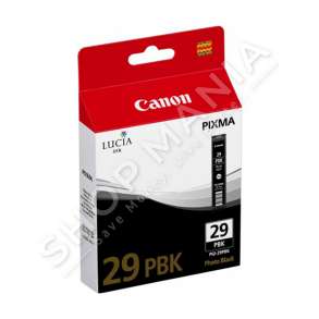 CANON - KARTUÇË ME BOJË NGJYRË E ZEZË (FOTO) PGI-29PBK 4869B001 36ML PËR RRETH 1:300 FOTO (FORMAT 10 X 15 CM)