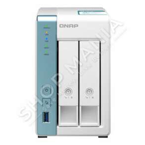 QNAP - NAS TOWER 2-BAY 1 GB RAM SATA 6Gb/s - TS-231K-EU