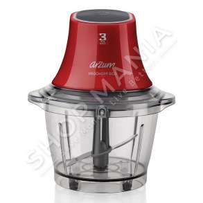 ARZUM - GRIRESE ELEKTRIKE 600W "PROCHOPP COLOR GLASS CHOPPER" - AR1035