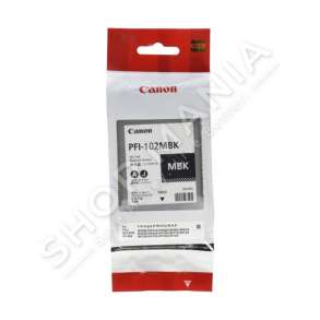 CANON - KARTUÇË ME BOJË NGJYRË E ZEZË (MAT) PFI-102MBK 0894B001 130ML