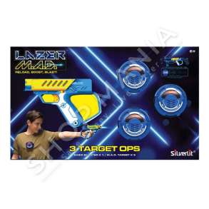 SILVERLIT - PISTOLETE ME LAZER +6VJEC "LAZER MAD TRAINING KIT" - 8027679066634