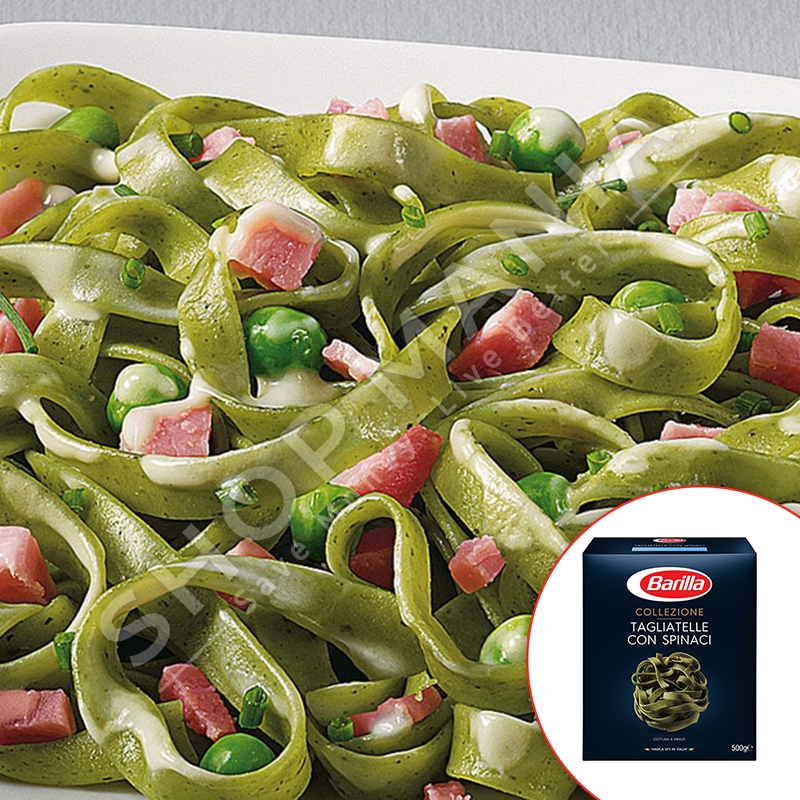 BARILLA - MAKARONA "TAGLIATELLE" ME SPINAQ - 500G
