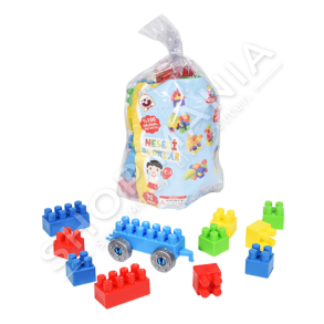 BEST TOYS - LOJE ME KUBA FORMUES 72PJESE/+3VJEC "PVC BLOCKS 72 PIECES"