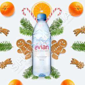 EVIAN - UJE NATYRAL - 1L
