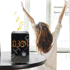 BOKS MULTIFUNSKIONAL ME BLUETOOTH (ORE + ALARM + DRITE PER NATEN) "MUSKY-DY 38"