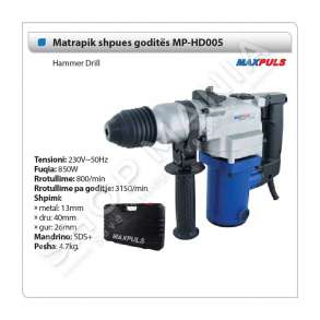 MAXPULS - MATRAPIK 850 W MP - HD005
